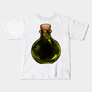 Green Spell Jar Kids T-Shirt